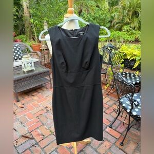 Ann Taylor Black Sleeveless Sheath Dress 2